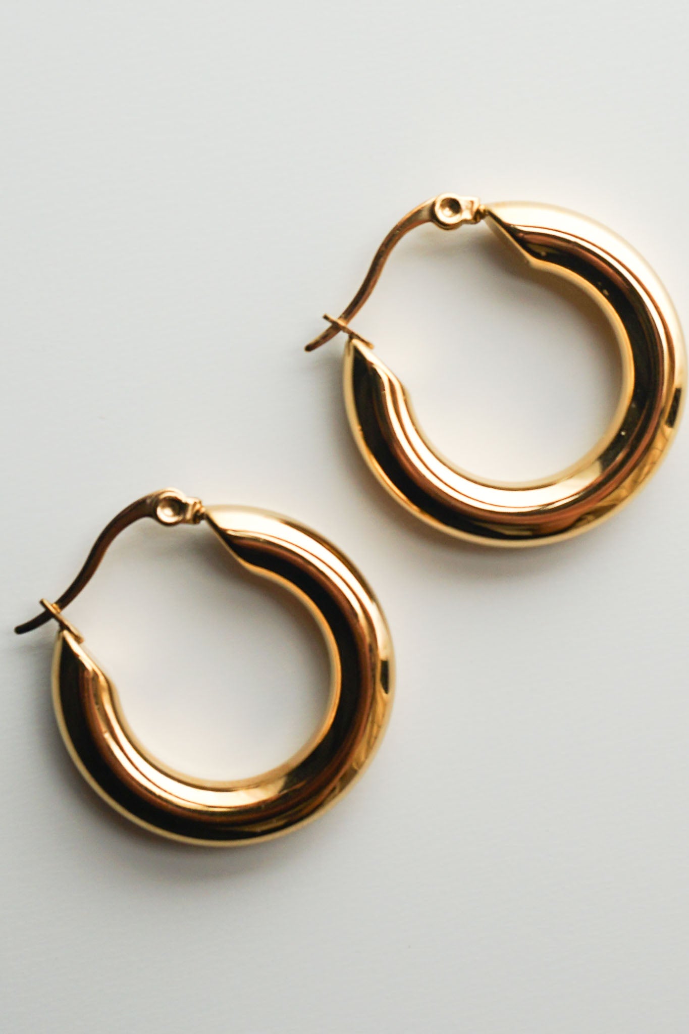 Gold Hoop Earrings
