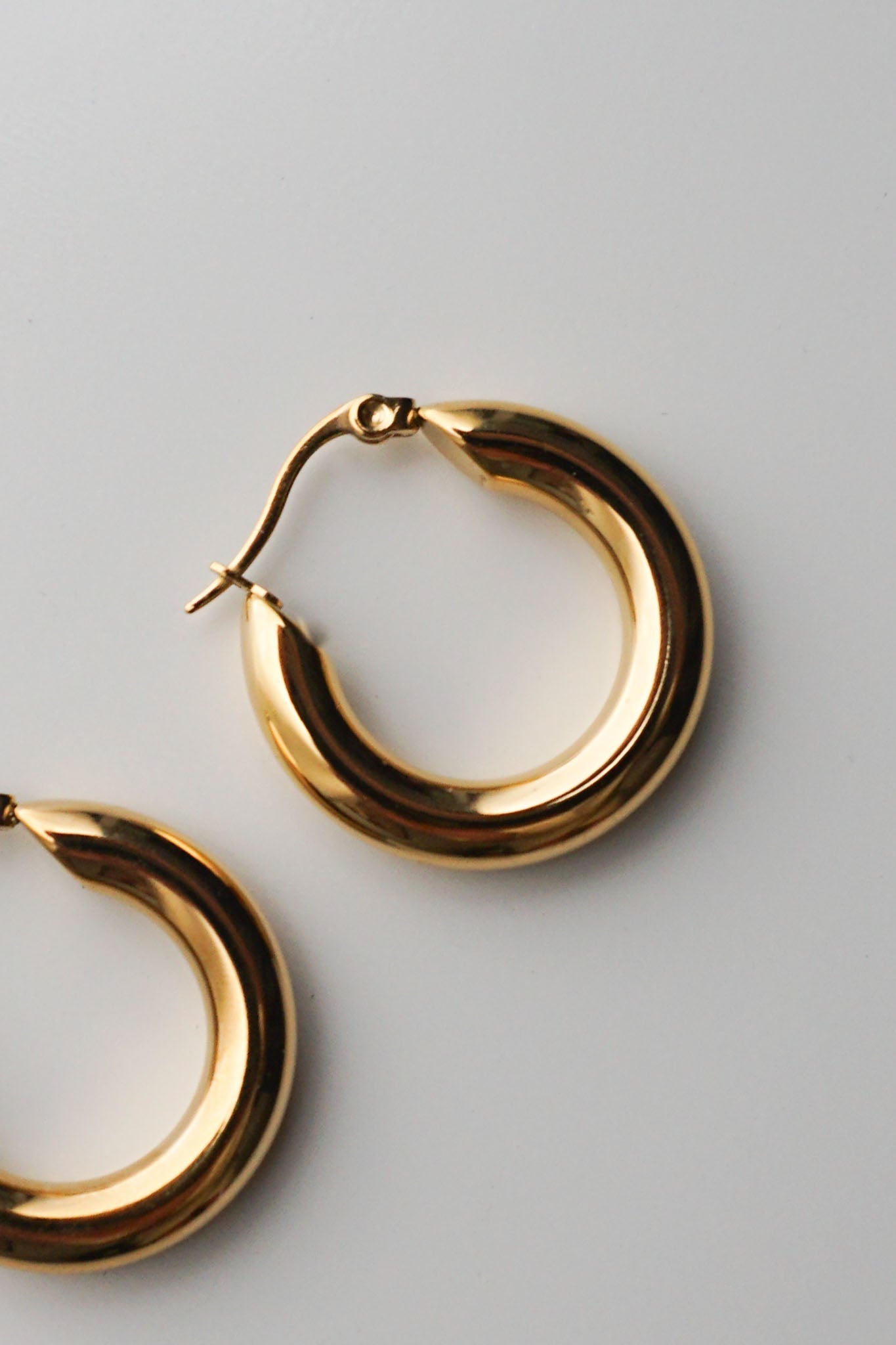 Gold Hoop Earrings