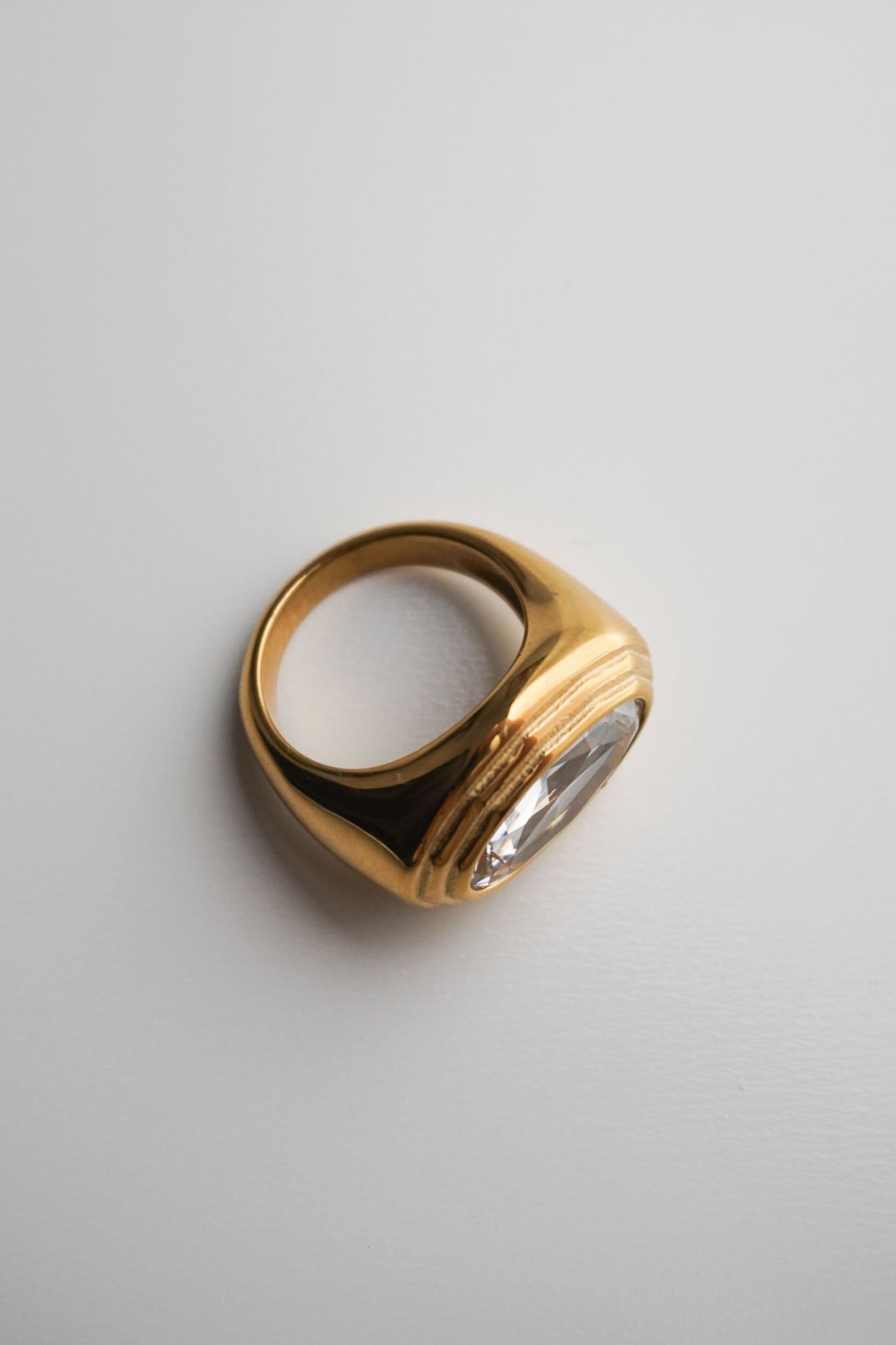 East-West Diamond Ring