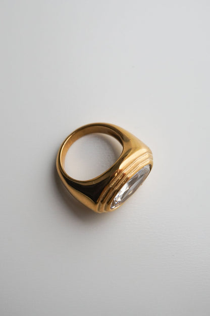 East-West Diamond Ring