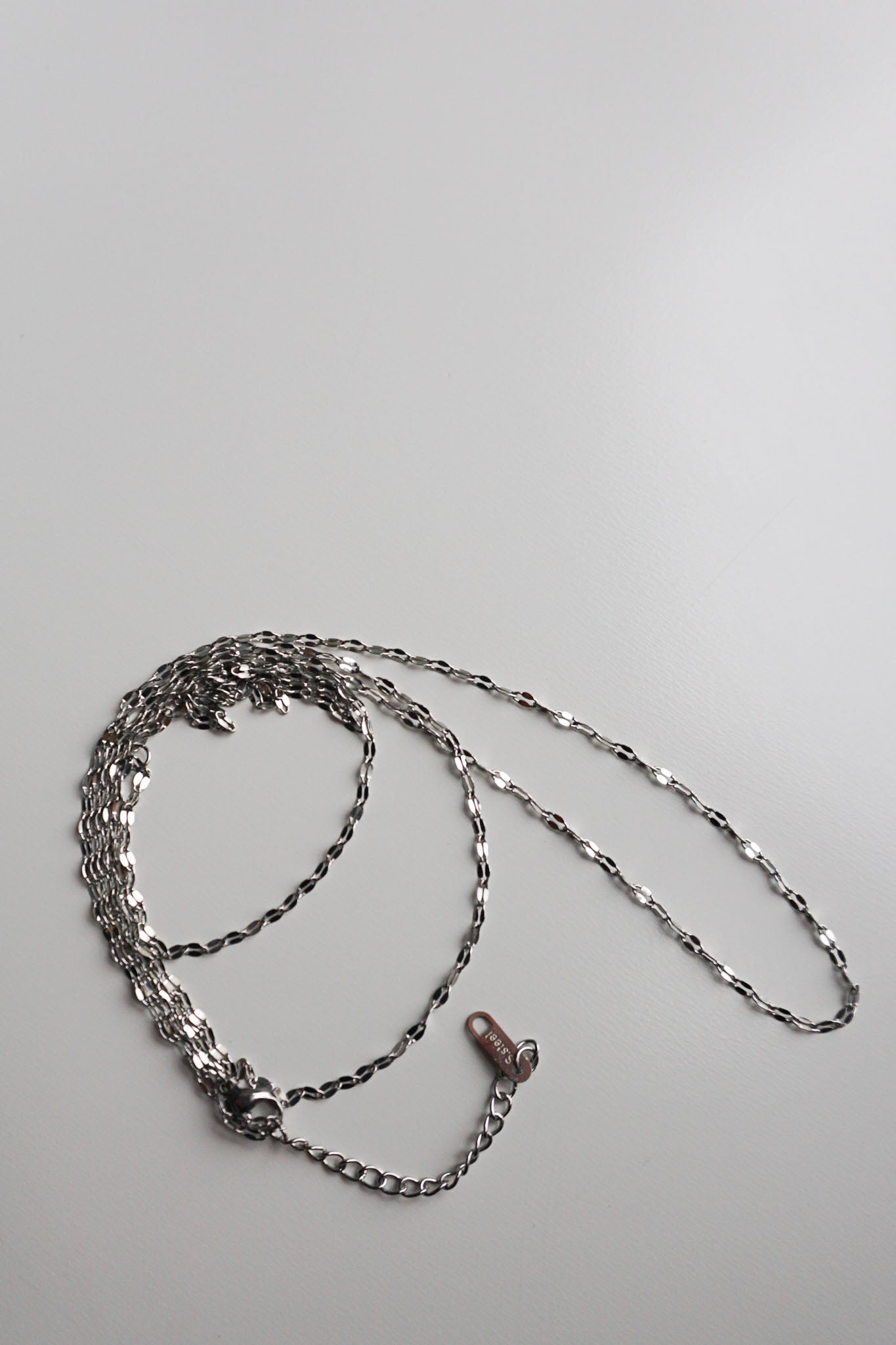 Silver Lariat Necklace
