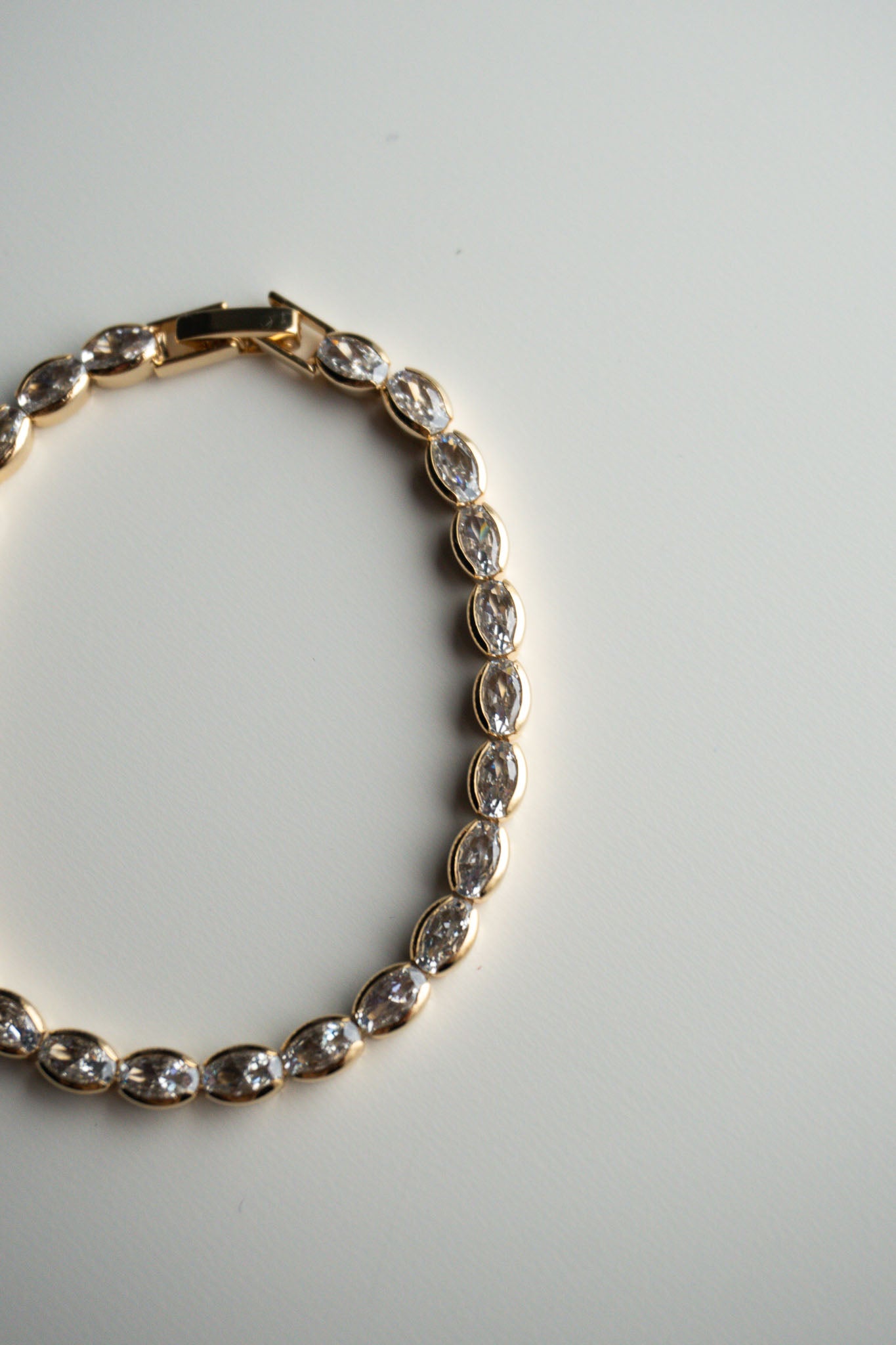 East-West Tennis Bracelet