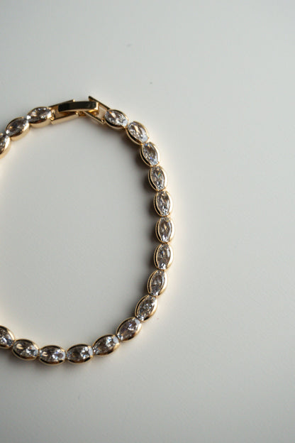East-West Tennis Bracelet