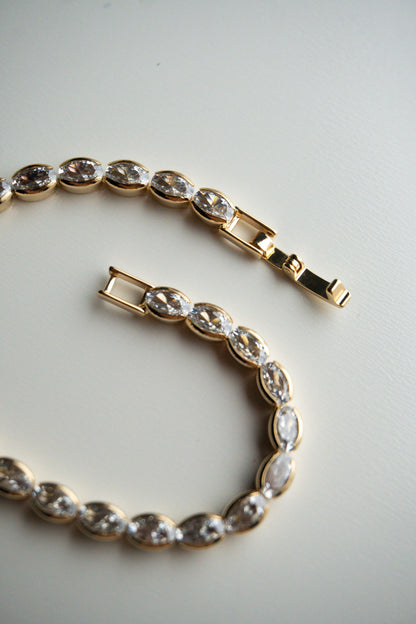 East-West Tennis Bracelet