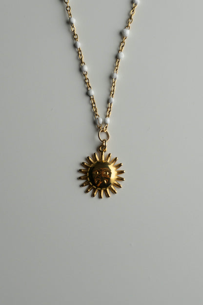 Sun Pearl Necklace