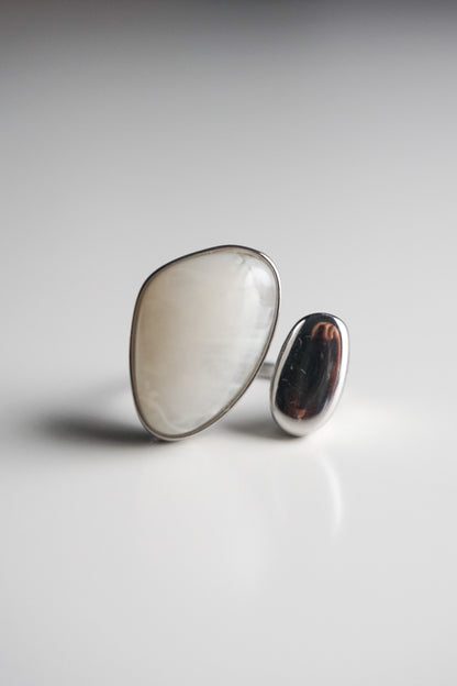 Silver Gemstone Ring