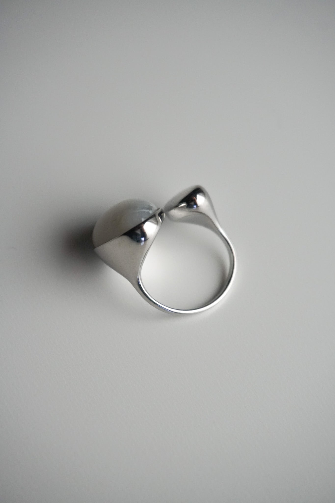 Silver Gemstone Ring