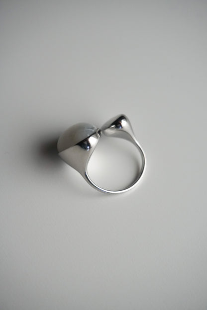 Silver Gemstone Ring