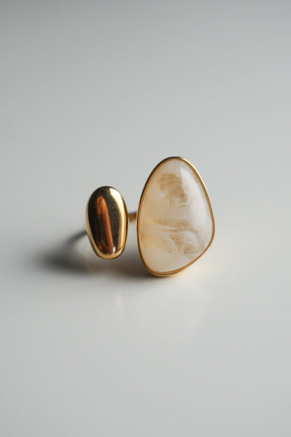 Gold Gemstone Ring