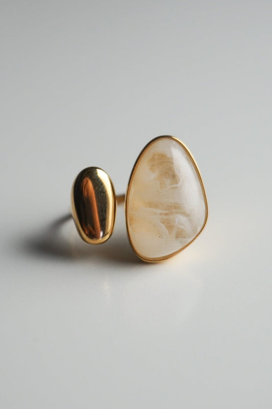 Gold Gemstone Ring