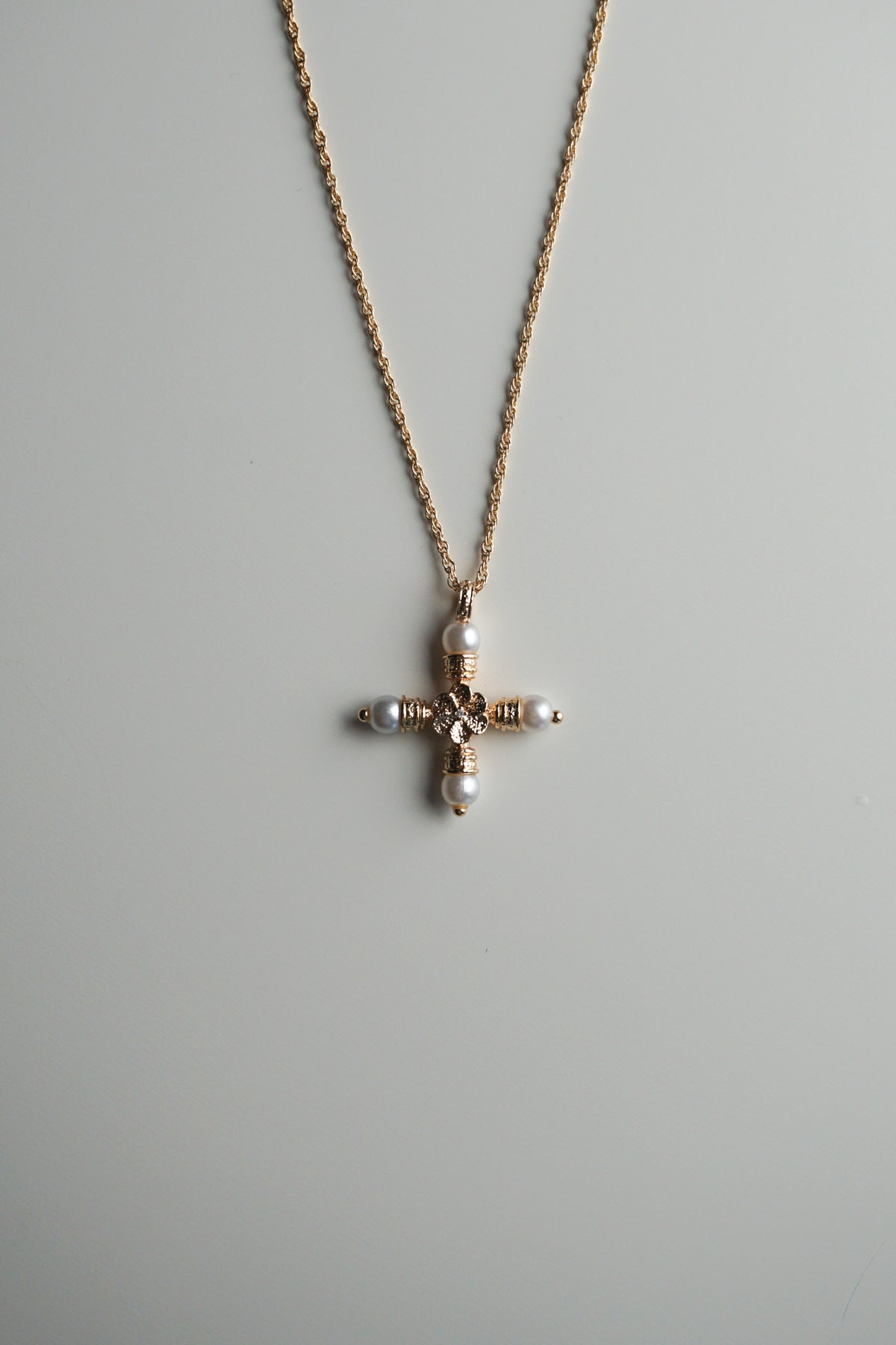 Isabella Cross Necklace