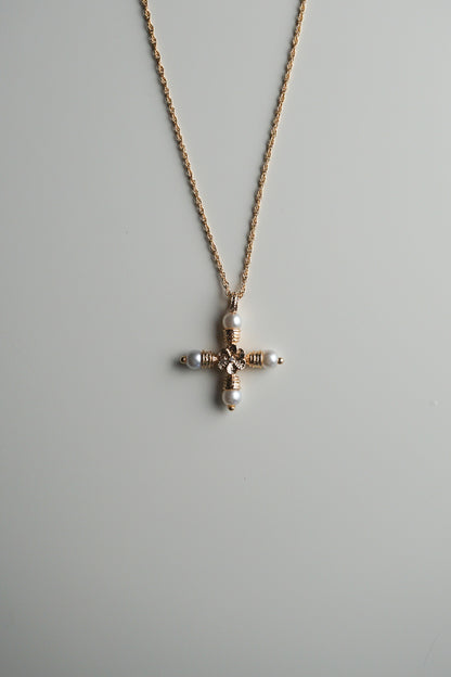 Isabella Cross Necklace