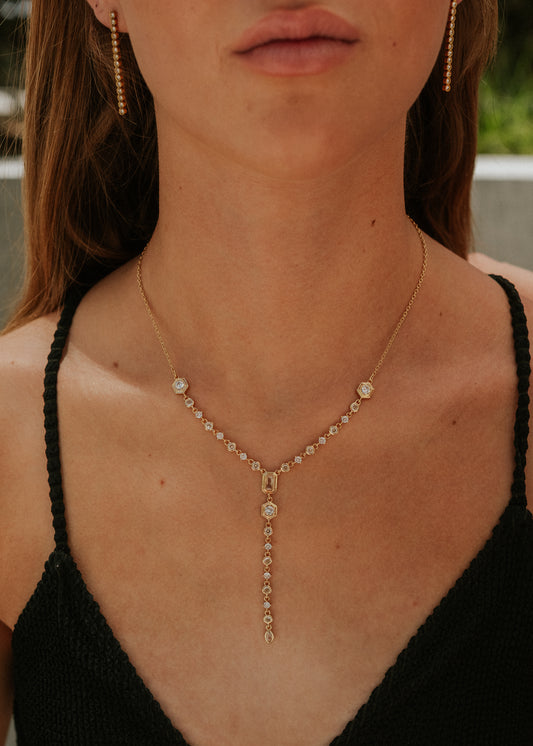 Perrie Lariat Necklace