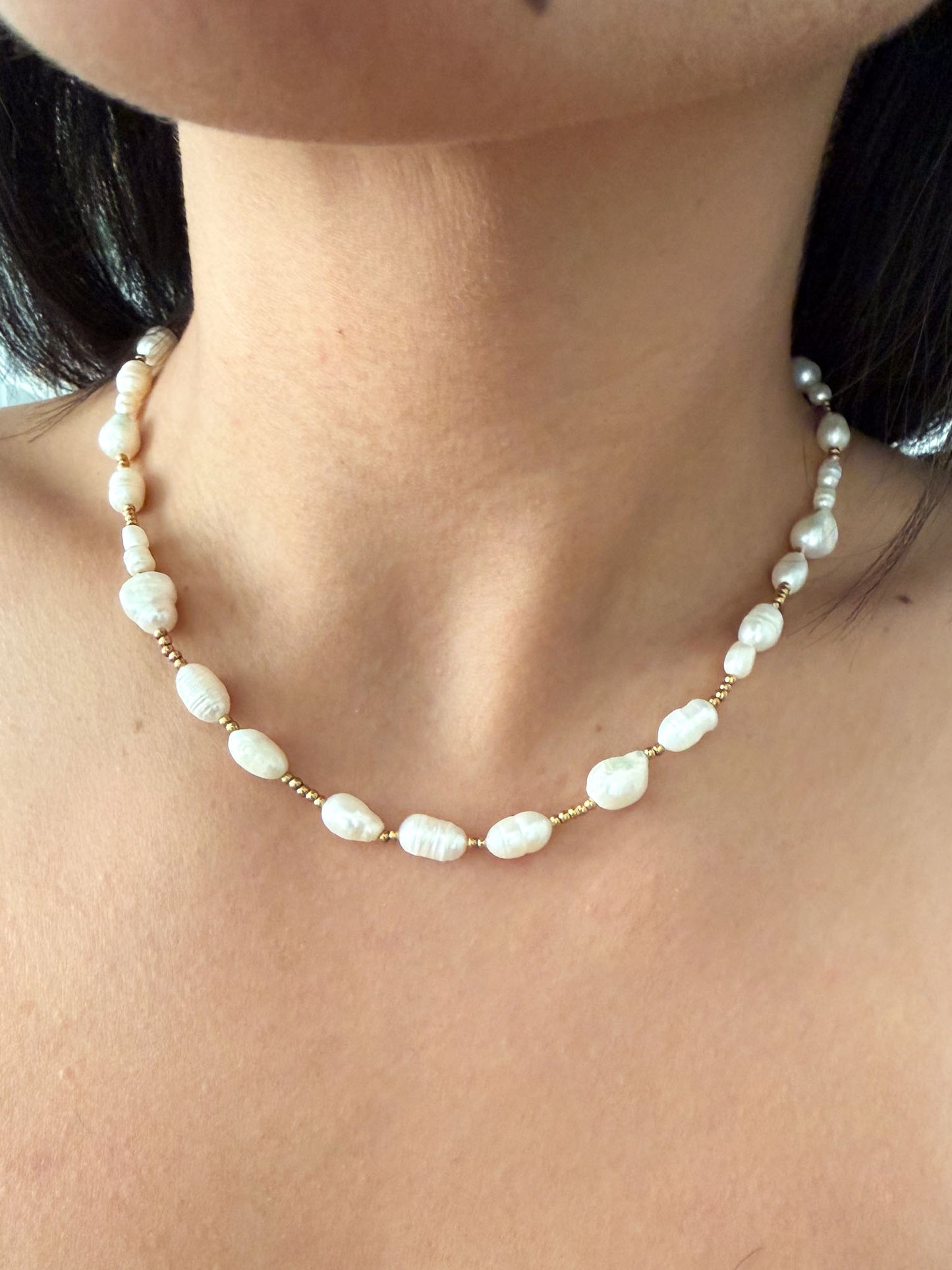 Celeste Pearl Necklace