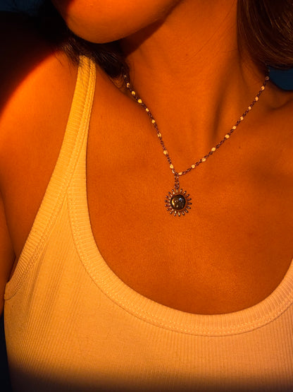 Sun Pearl Necklace