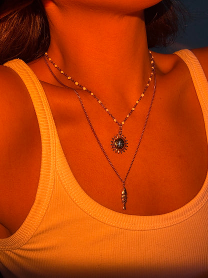 Sun Pearl Necklace