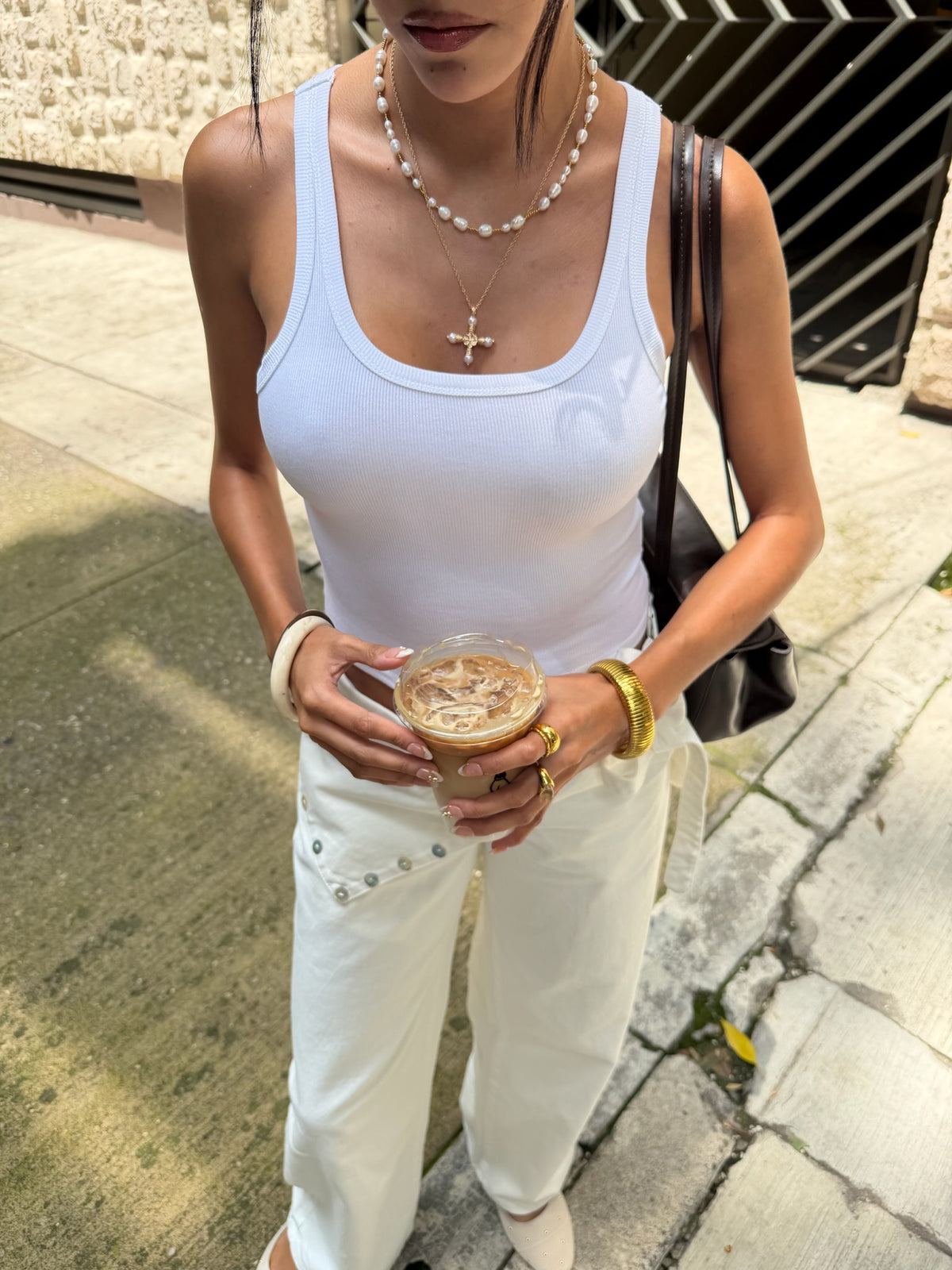 Isabella Cross Necklace