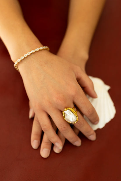 Serena Pearl Ring