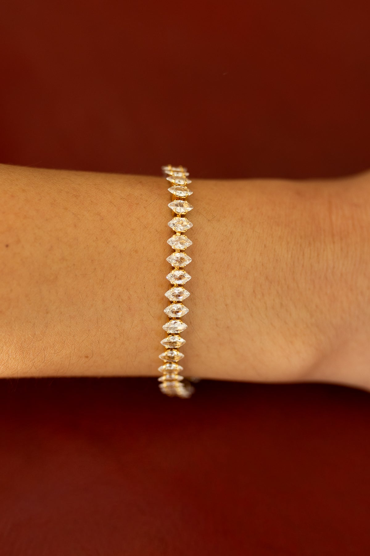 Marquise Tennis Bracelet