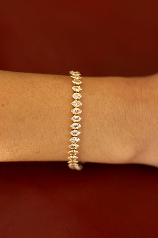 Marquise Tennis Bracelet