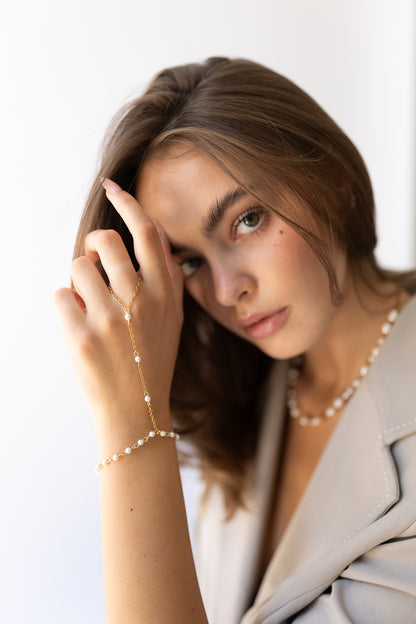 Pearl Hand Chain