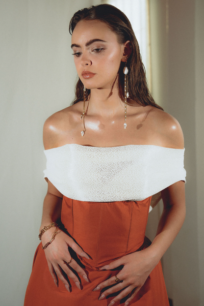 Pearl Tassel Earrings