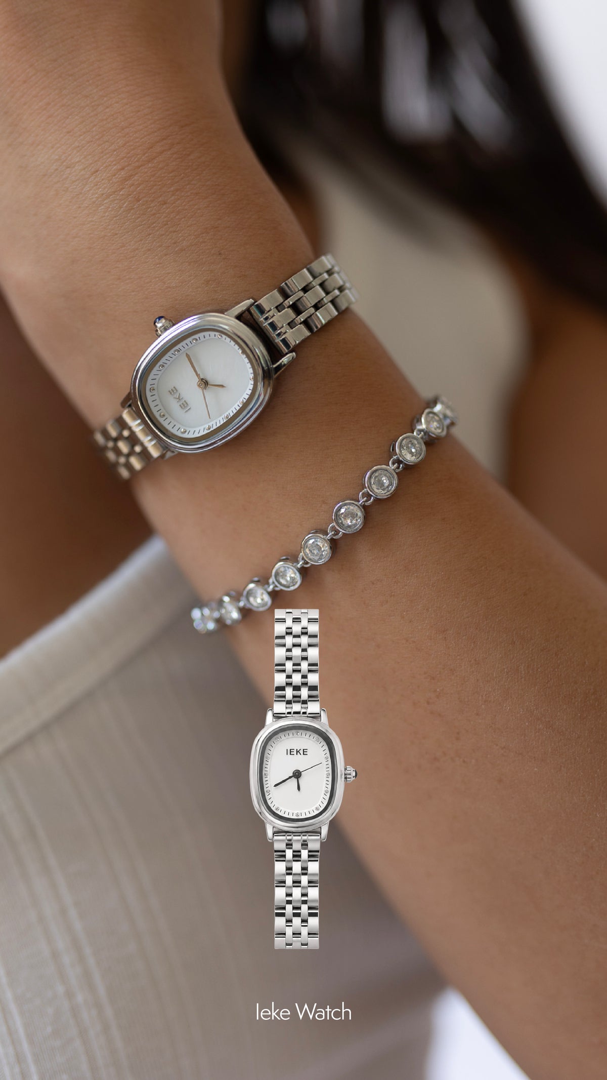 Soléne Silver Wrist Stack