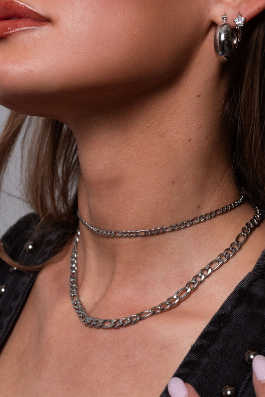 The Avey Chain in Silver