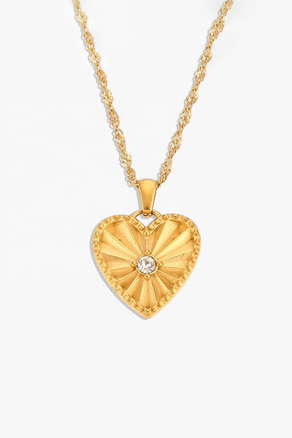 The Charlie Heart Necklace
