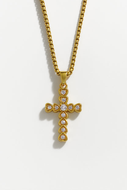 The Divina Cross Necklace
