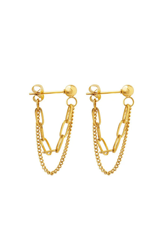 Destiny Chain Earrings