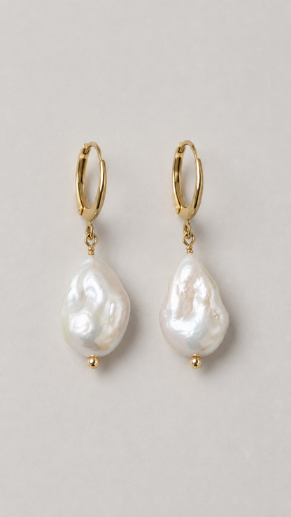 Baroque Pearl Earrings