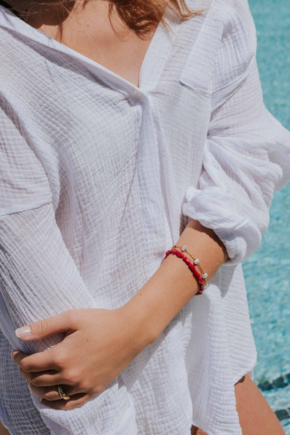 The Mini Rumi Red Bracelet