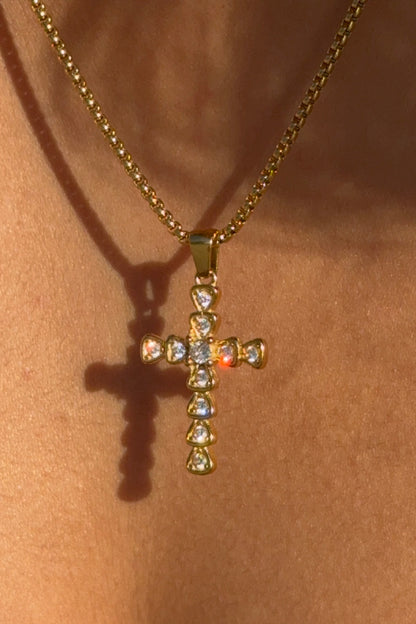 The Divina Cross Necklace