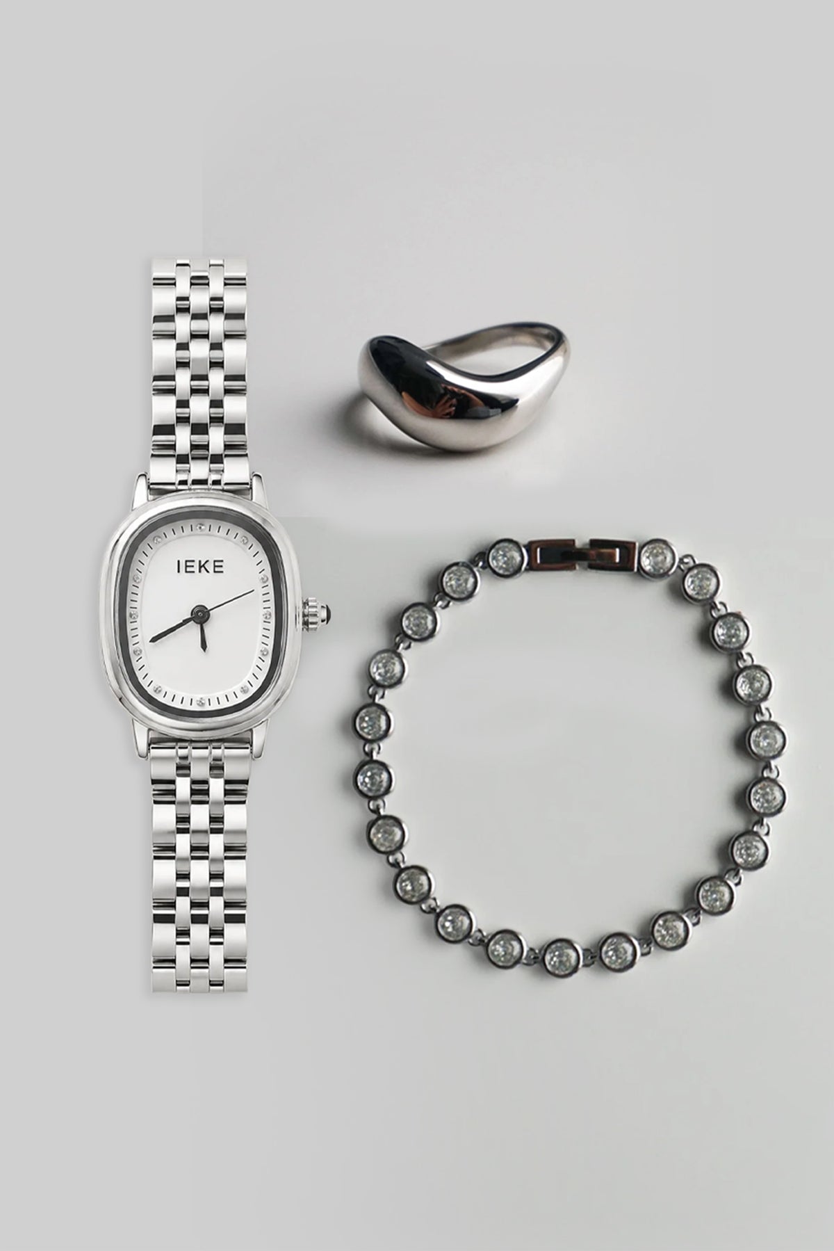 Soléne Silver Wrist Stack