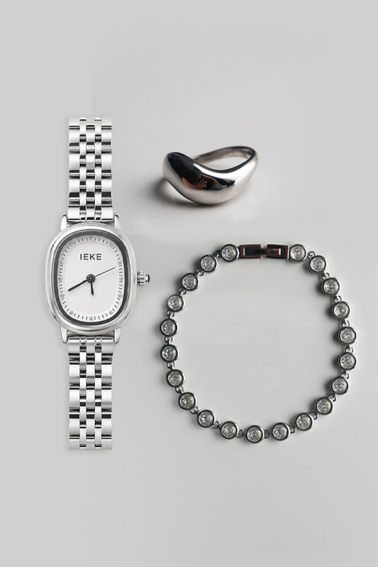Soléne Silver Wrist Stack